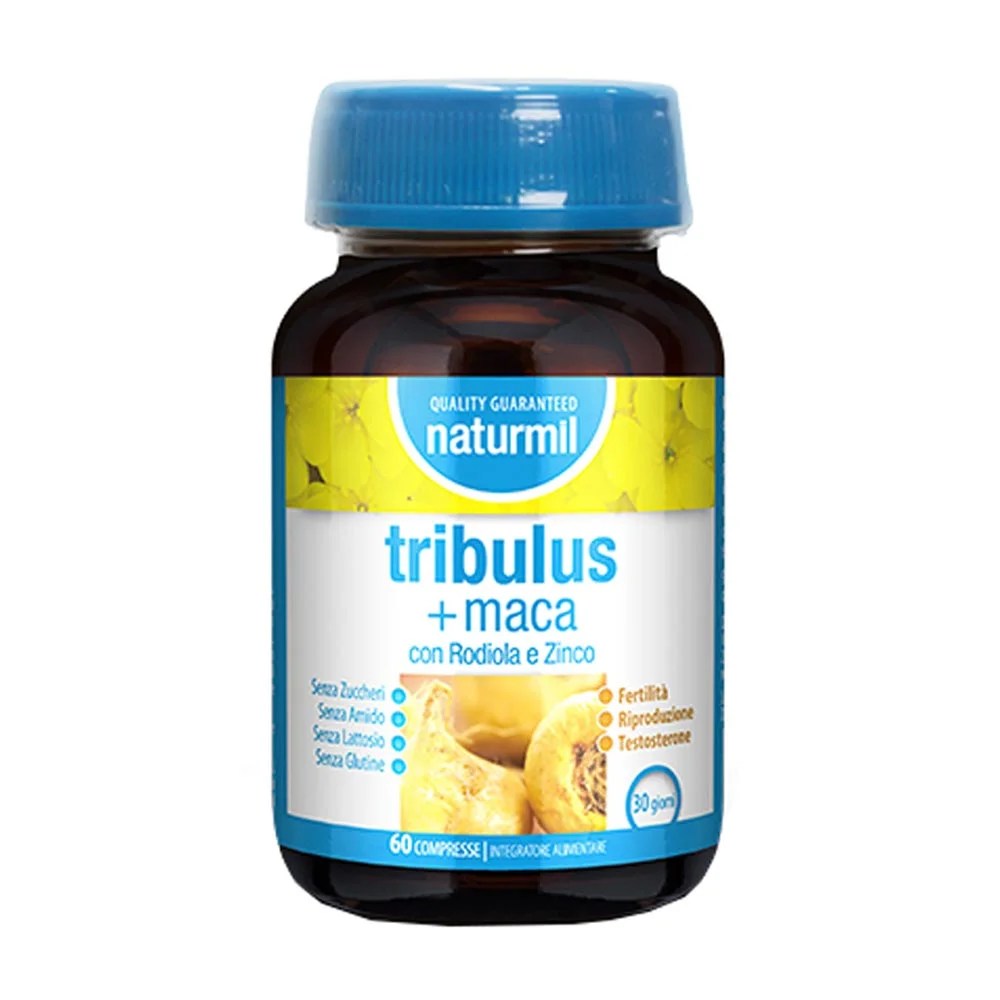 Naturmil-Tribulus+Maca con Rhodiola e Zinco