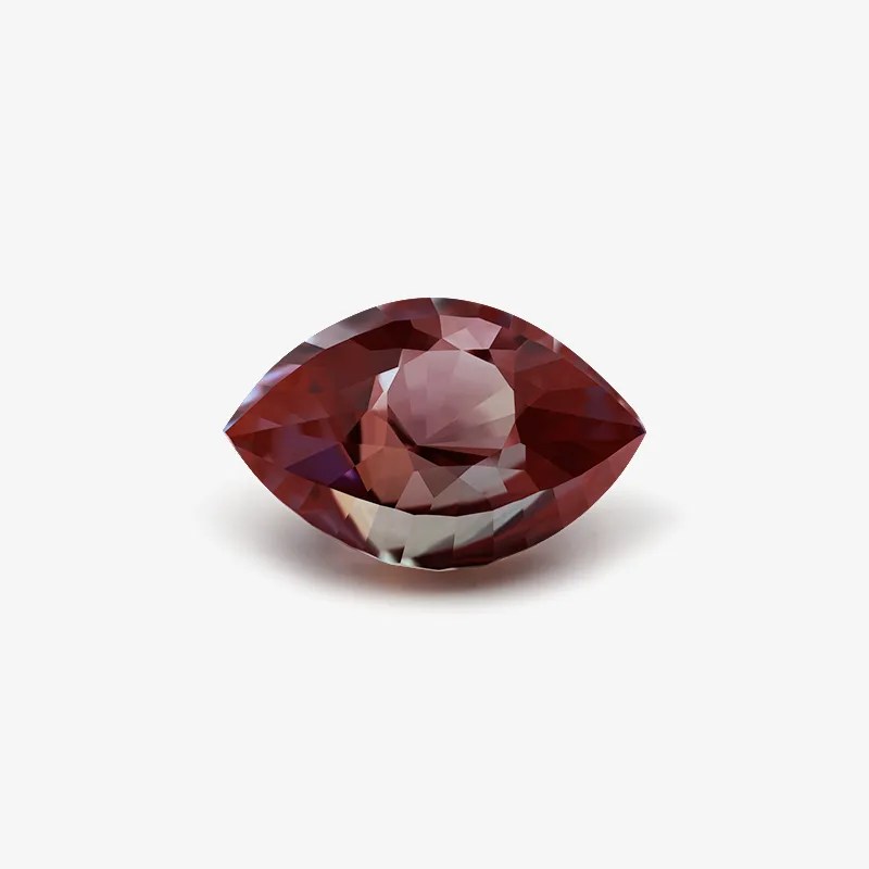 Eyes cut Lab Alexandrite-Front