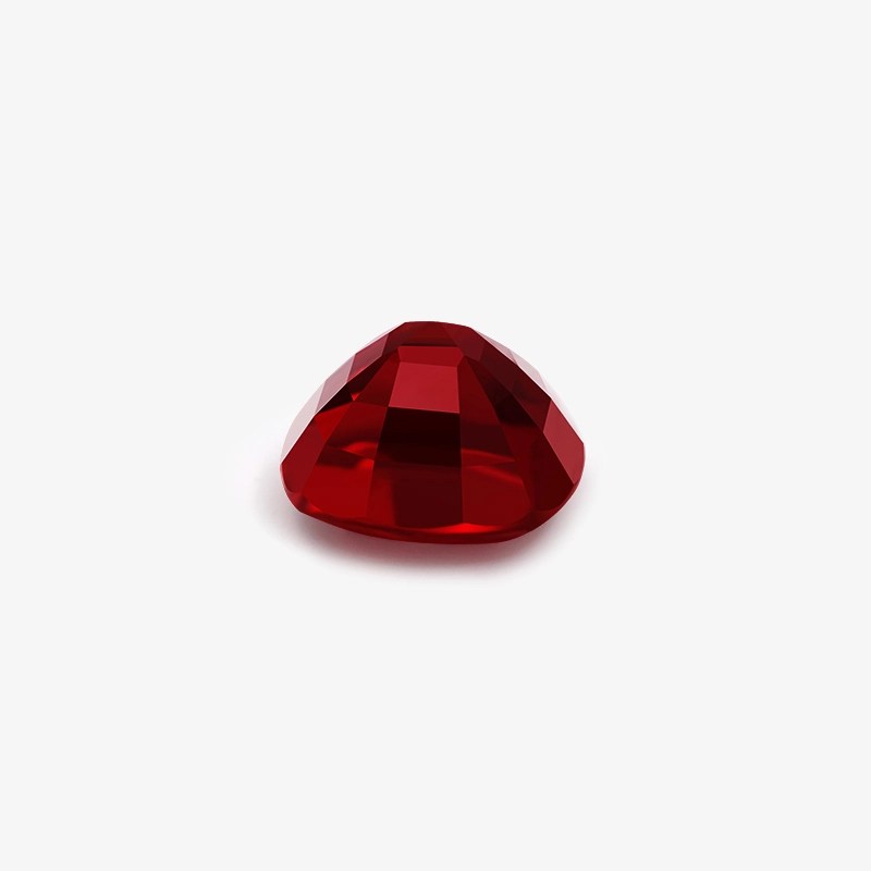 Lab Grown Ruby Cushion10x10.5