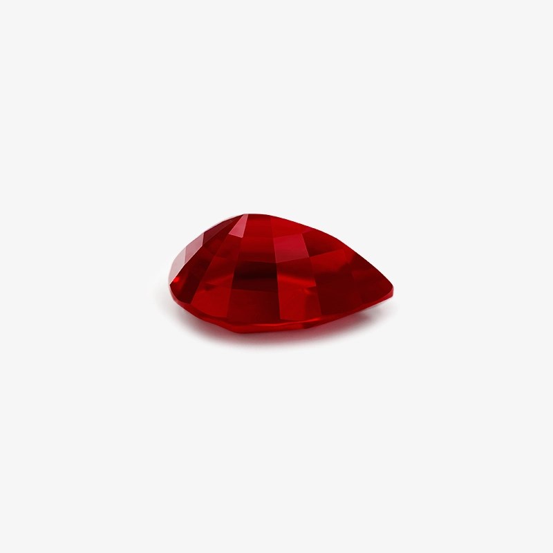 Lab Grown Ruby Pear14x10