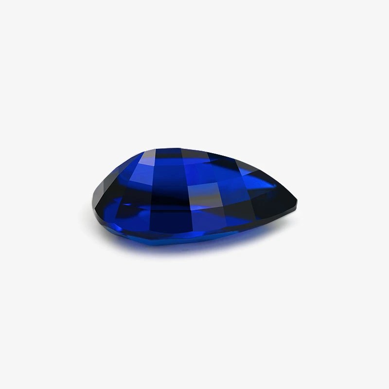 Lab Grown Sapphire Pear18x30mm