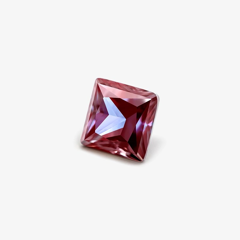 Lab Grown Alexandrite Square6.5x6.5mm
