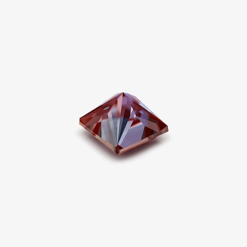 Lab Grown Alexandrite Square6.5x6.5mm