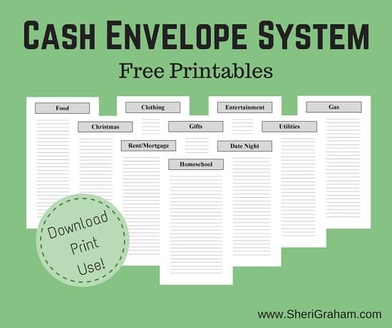 cash envelope system free printables sheri graham helping you live with intention and purpose