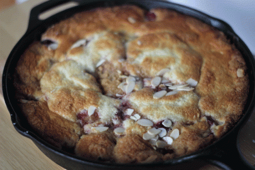 cherrycakeinskillet