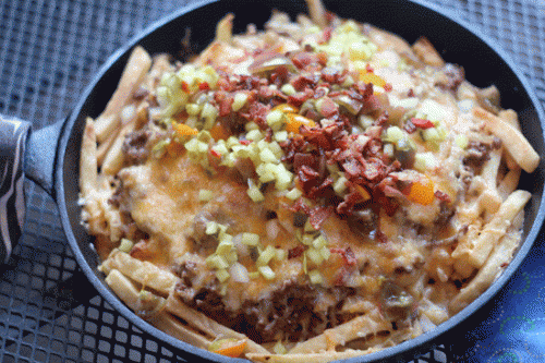 Bacon Cheeseburger Fries 