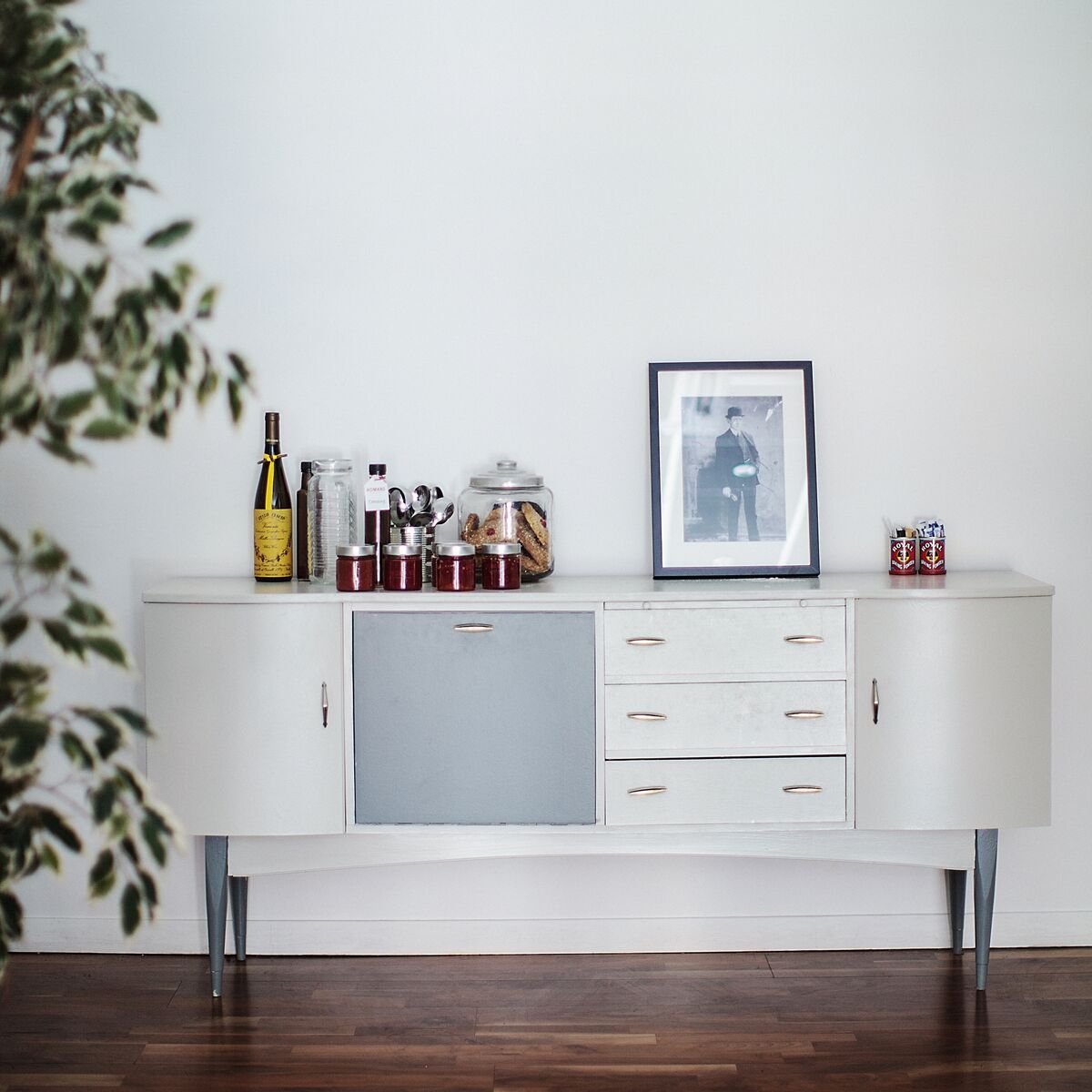 Upcycled furniture Homan's Kitchen Cafe Sherrard Design