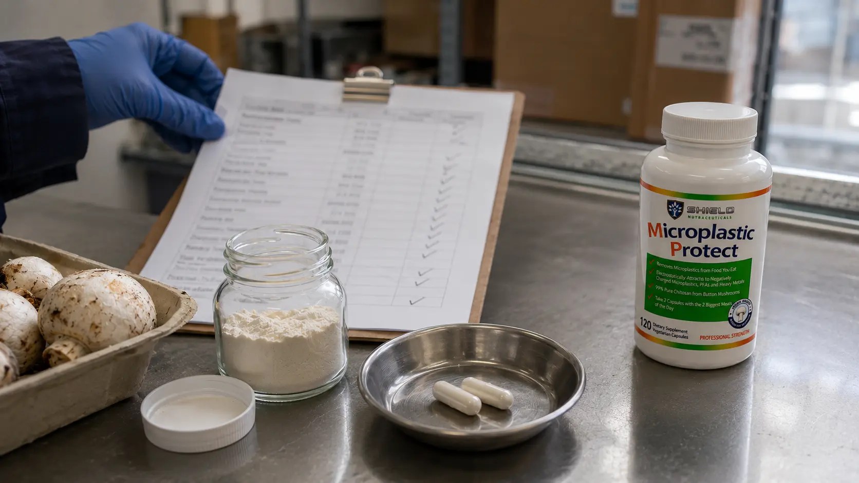 99% Pure Mushroom Chitosan