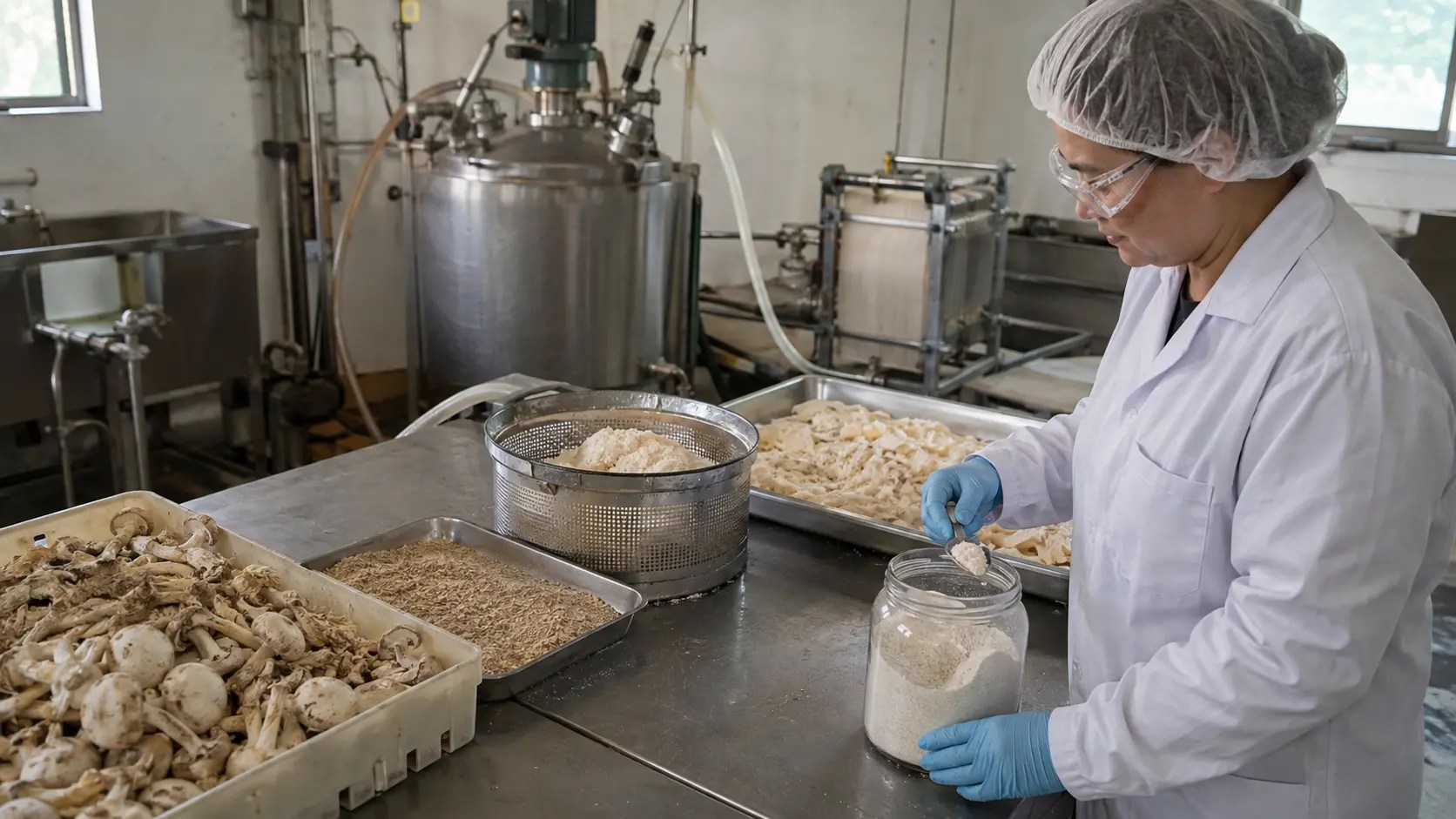 How Mushroom Chitosan Is Made