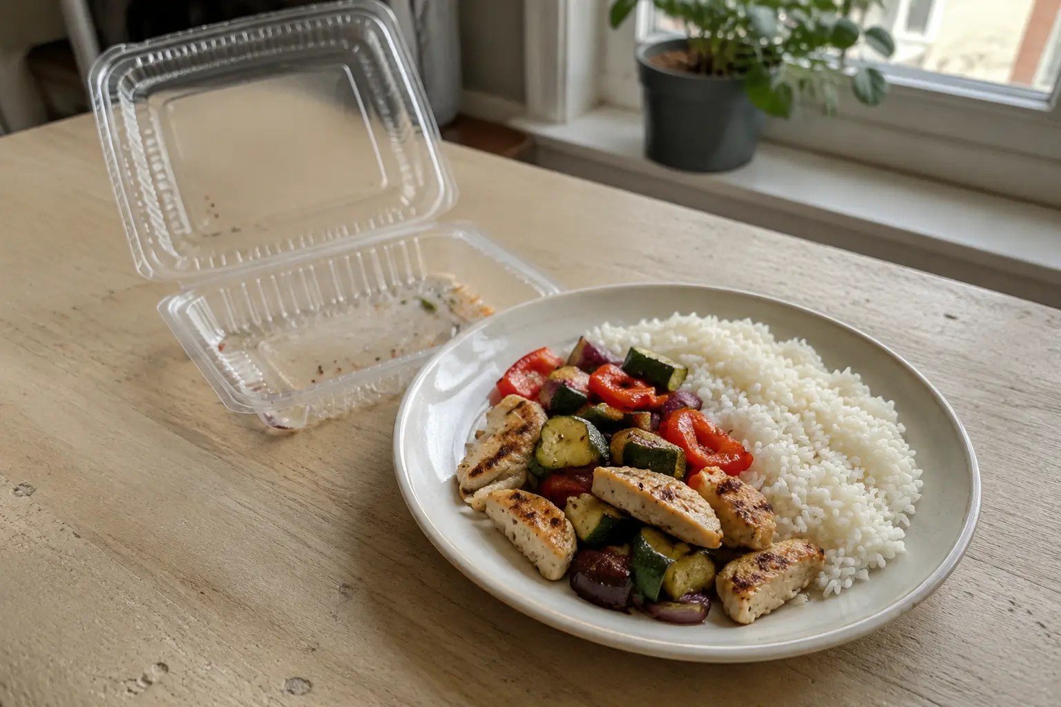 Reduce Microplastic Exposure From Takeout Food