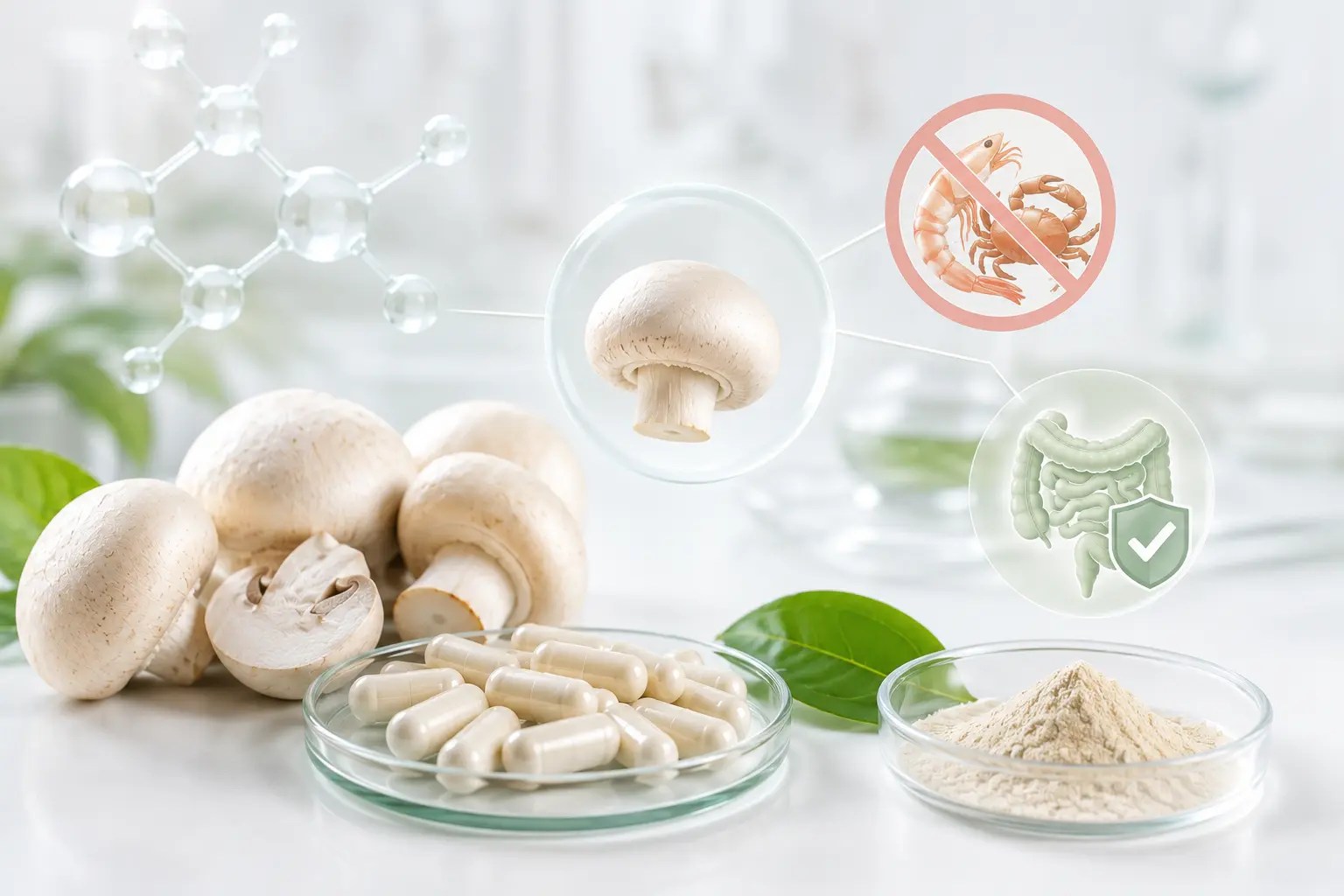 Shellfish-Free Chitosan Supplement