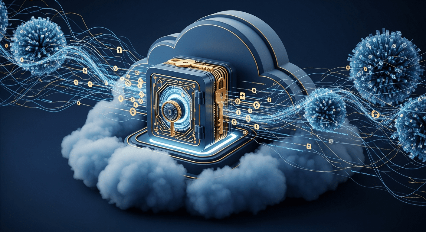 Cloud data security with encryption key management and data classification