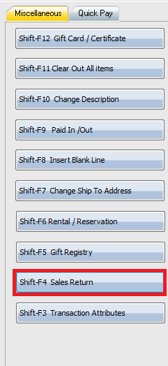 Returns and exchanges in harbortouch retail