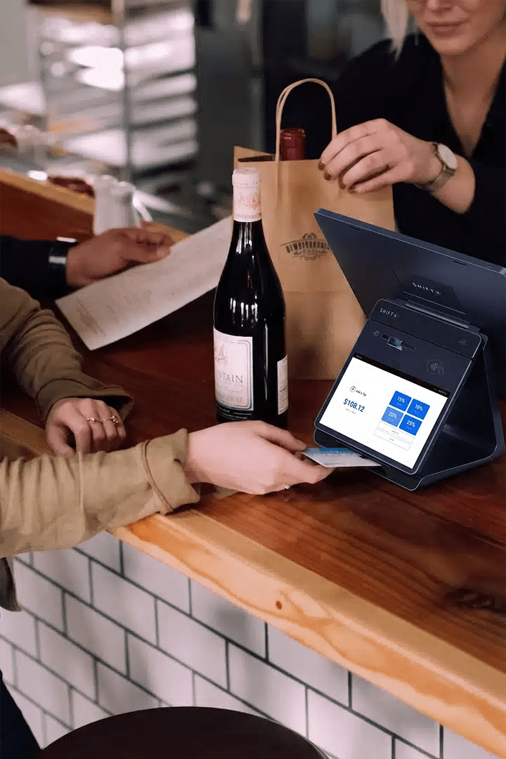 Quick-service restaurant counter