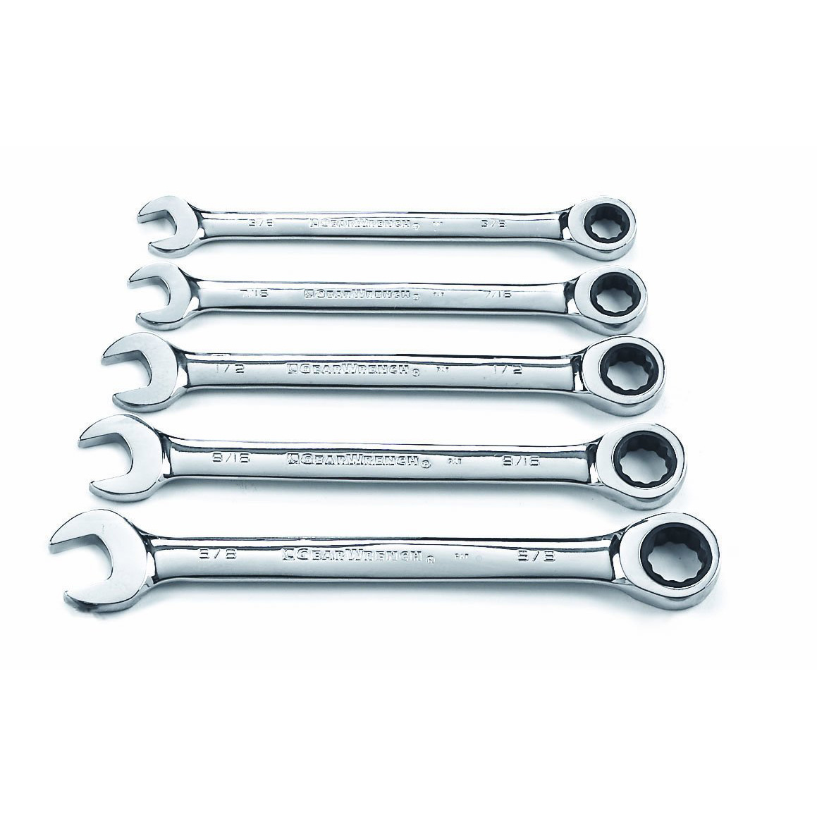 Combination Ratcheting Wrench Set