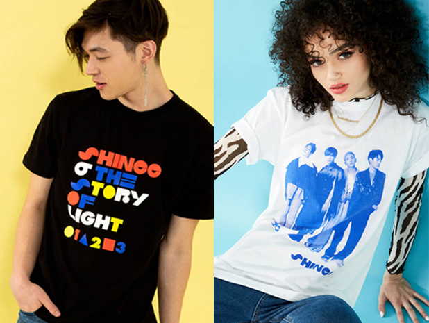 Official SHINee Hot Topic Merch Now on SALE~!