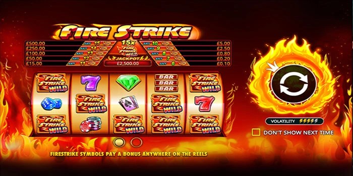 Rahasia Sukses Menang Jackpot di Slot Fire Strike