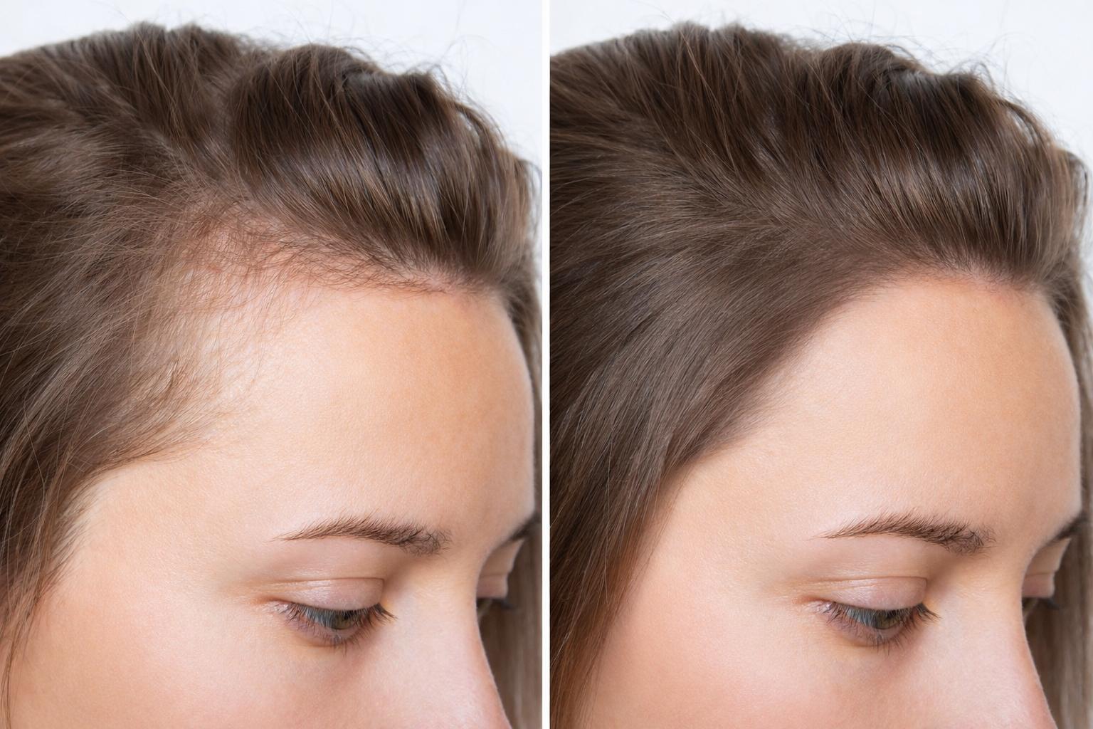 Capelli prima del trattamento