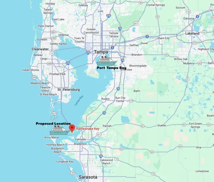 New Cruise Port Near Tampa Could Finally Welcome Mega Ships Port Tampa Bay Map.webp