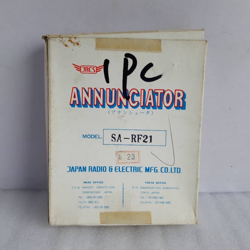 Jrcs SA-RF21 Annunciator Pcb Card