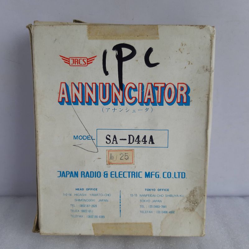 Jrcs SA-D44A Annunciator Pcb Board