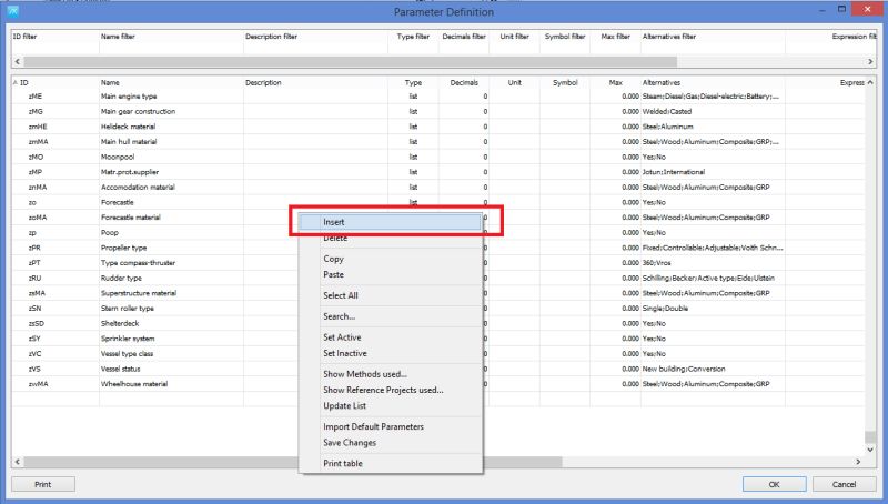 Parameter Definition Download Table - Premium Landscape Image Gallery - 8K