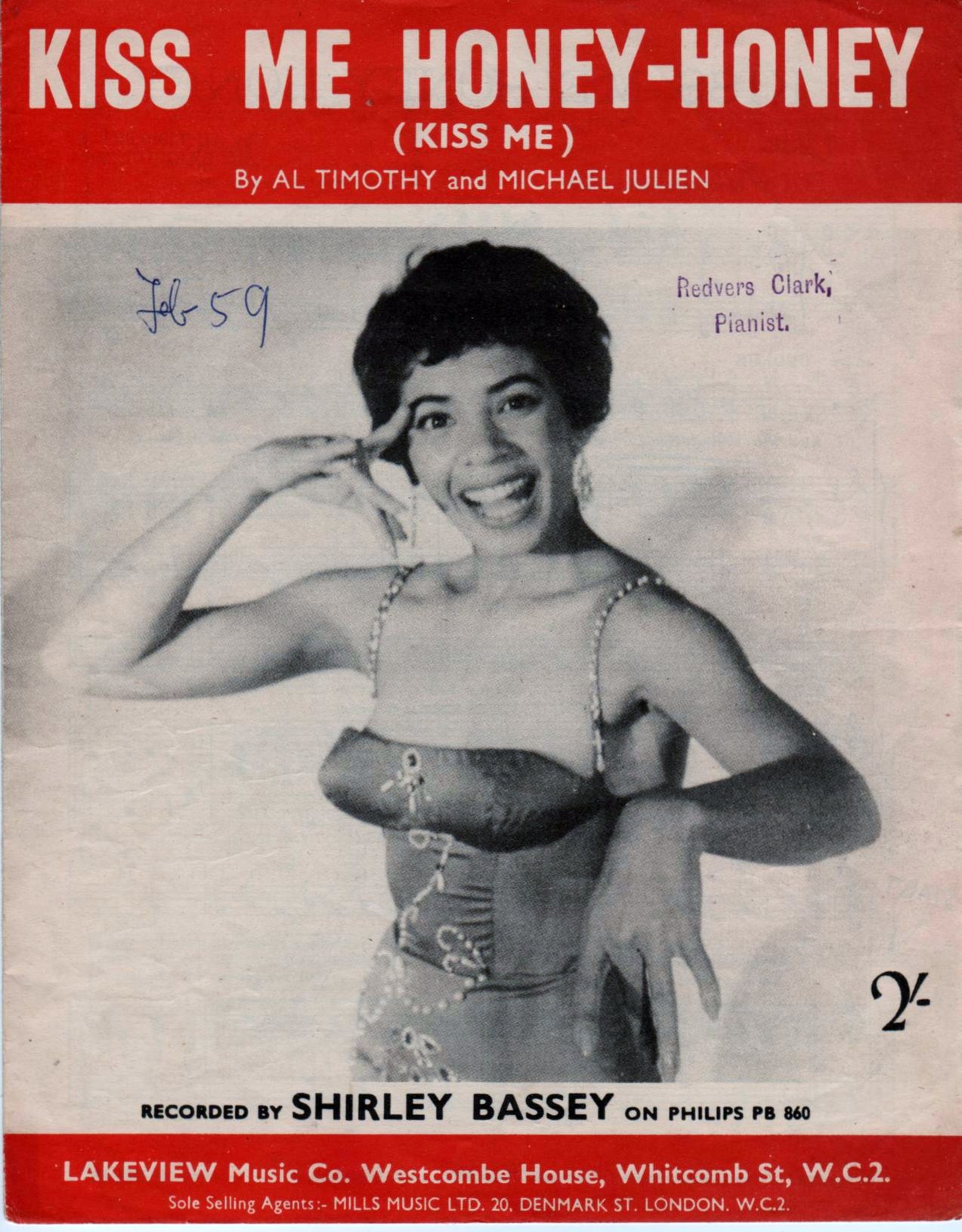 FROM THE ARCHIVE 237 -1958- | Dame Shirley Bassey Blog