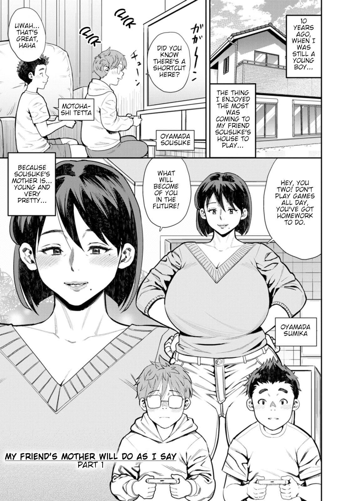 My Friends Mother Will Do As I Say Chapter 1 End Bahasa Indonesia Bahasa Indonesia