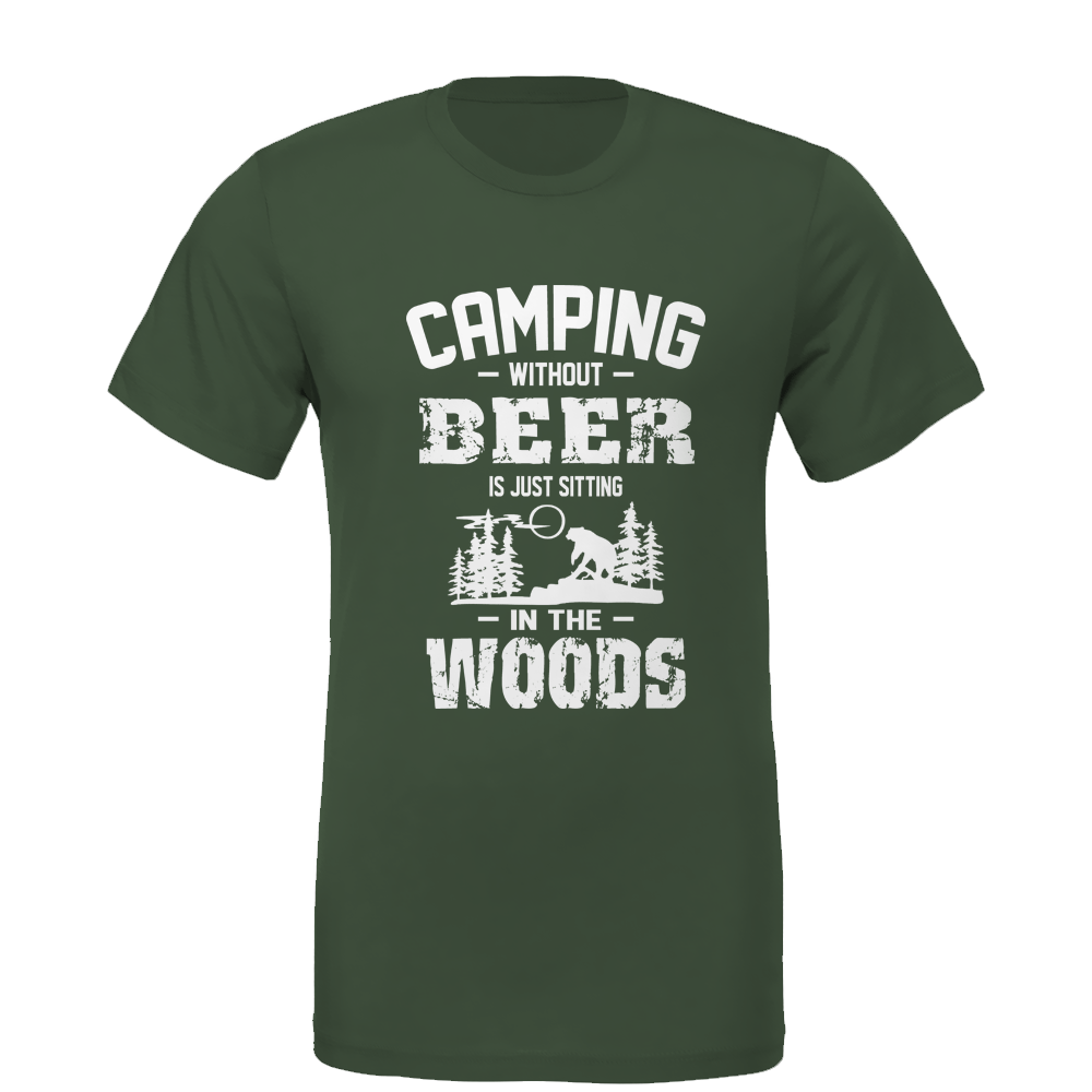 Beer can be made out of ginger, hot chillies, nettles, or malt. Camping Without Beer Shirt Addiction
