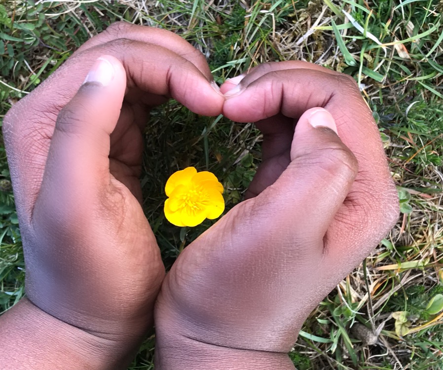 You are safe inside my hands !