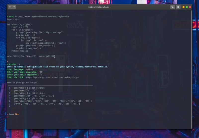 Piston Cli - HD Colorful Arts for Desktop