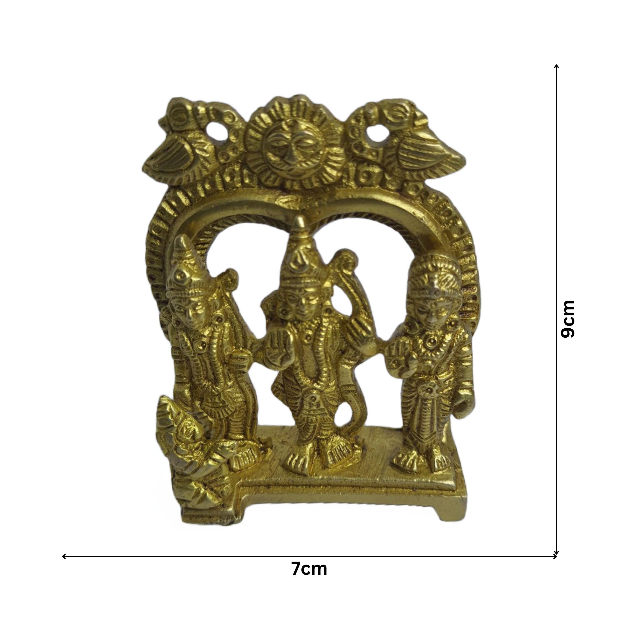 Brass Ram Pariwar Idol