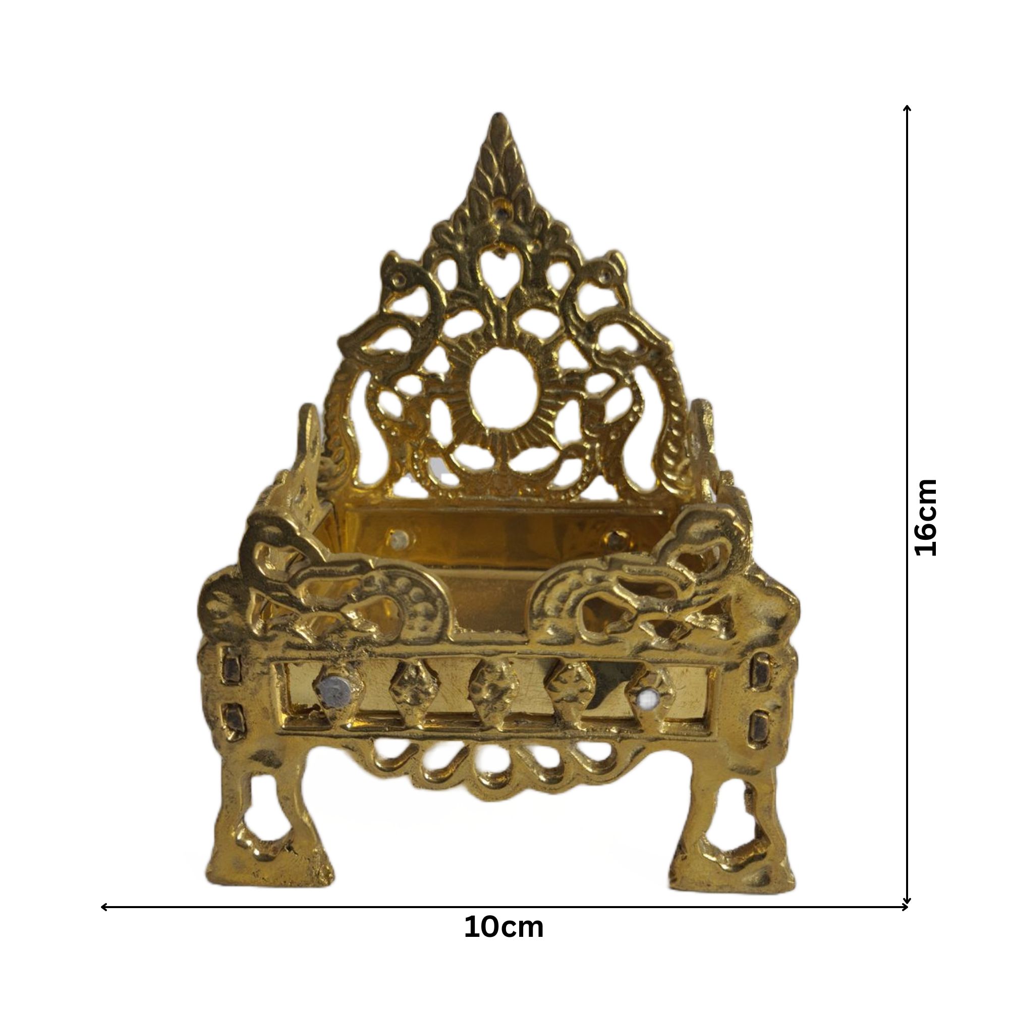 Brass Antique Simhasan Heavy Weight