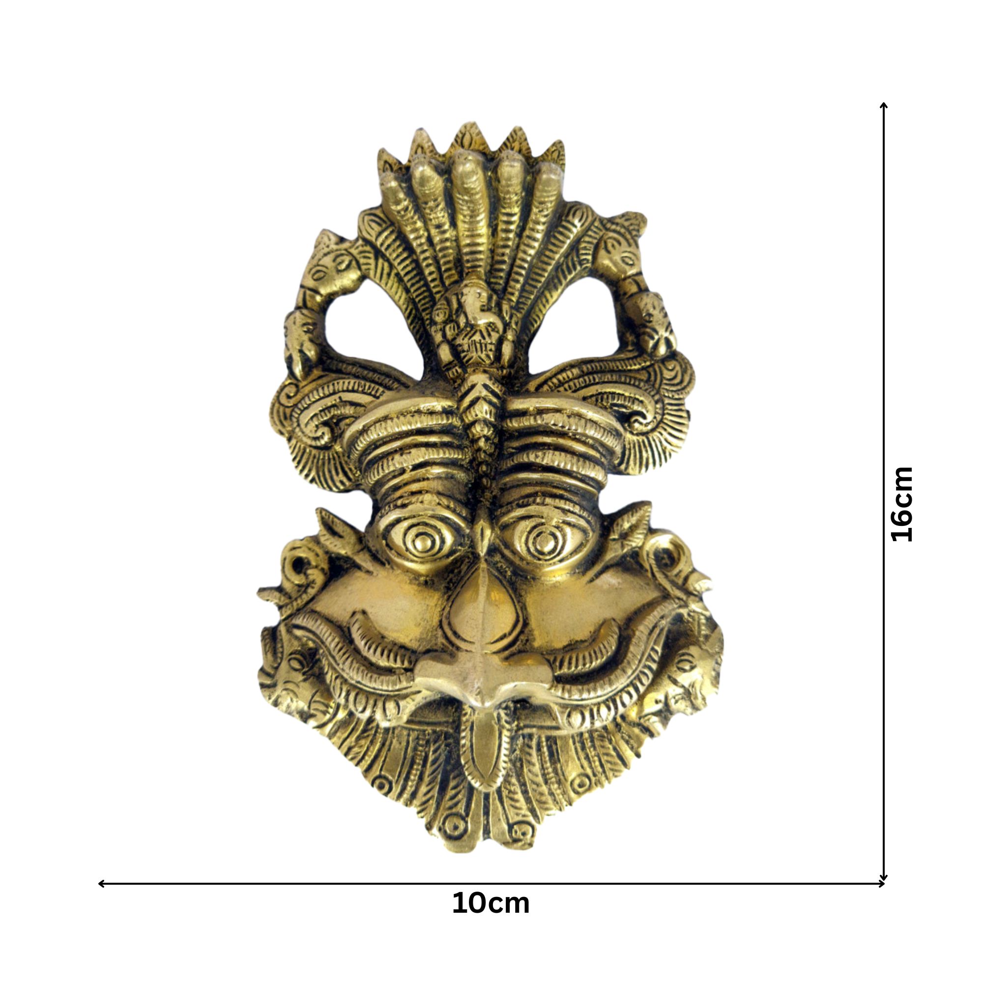 Brass Antique Keerthi Mukudu Big