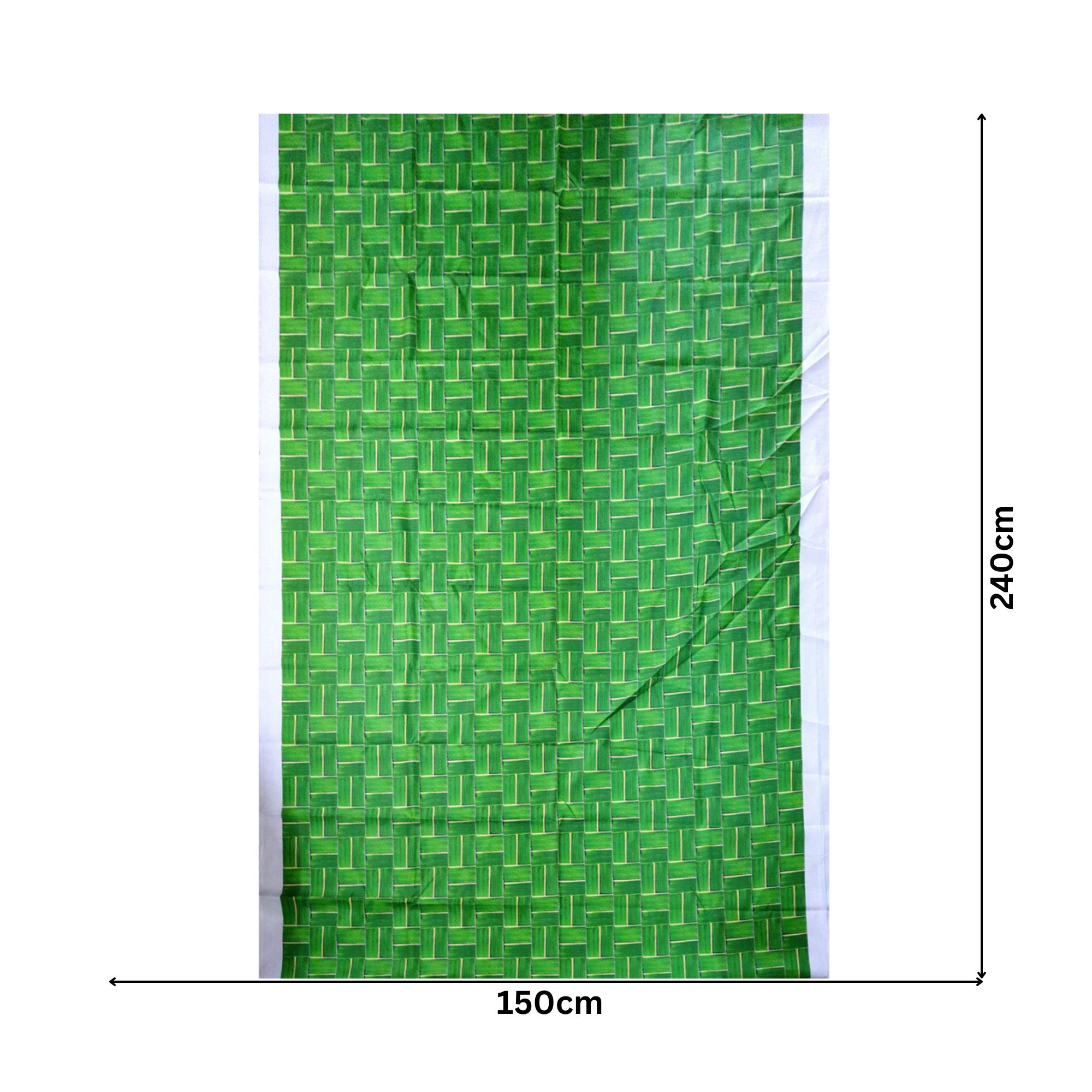Coconut Leaves Design Backdrop