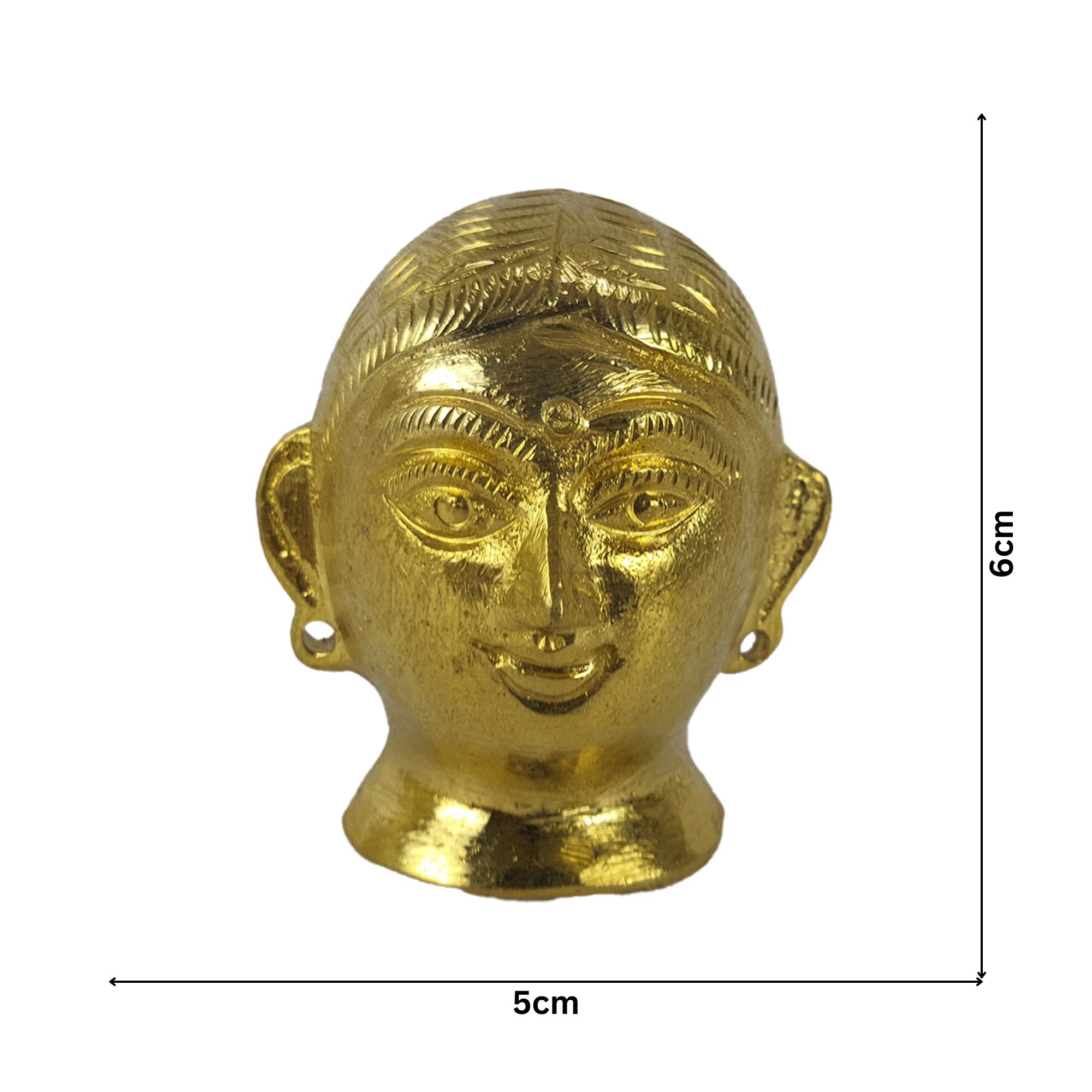 Brass Tulasi Maatha Face