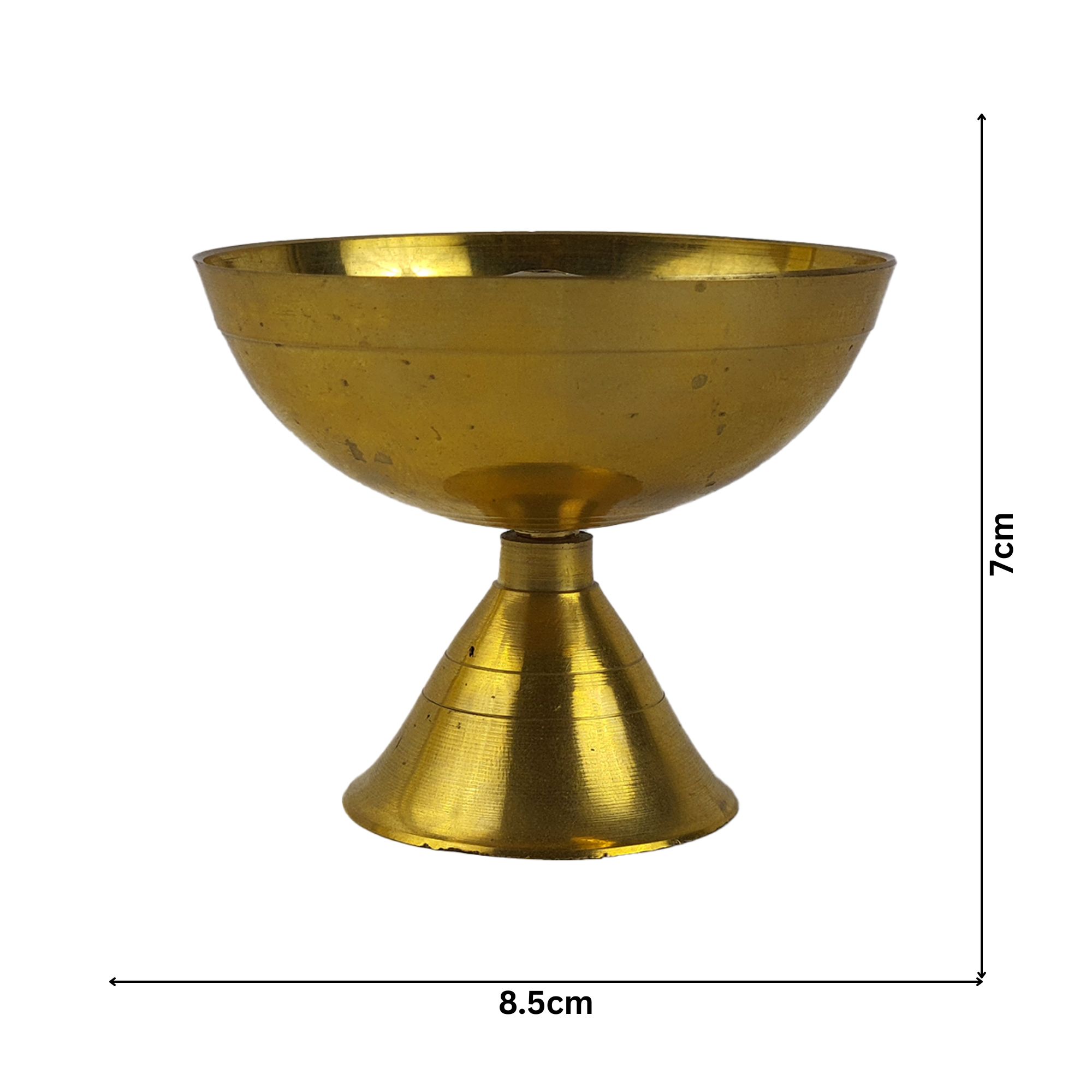 Brass Nanda Akhanda Diya