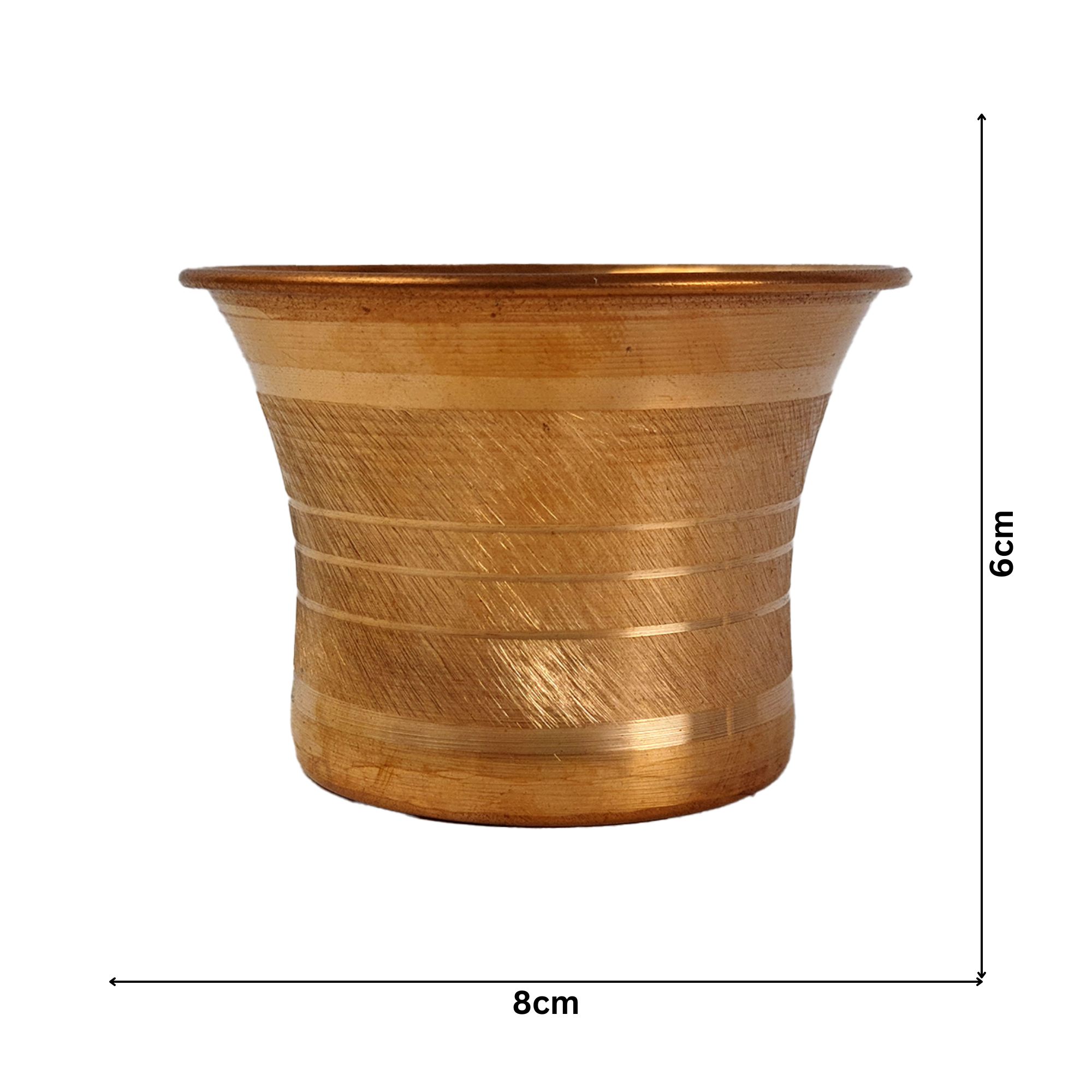 Copper Pancha Patra Small