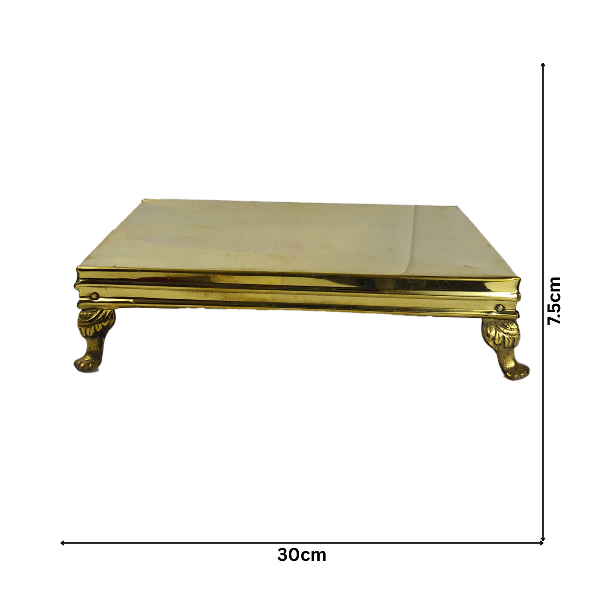 Brass Sheet Chowki Medium