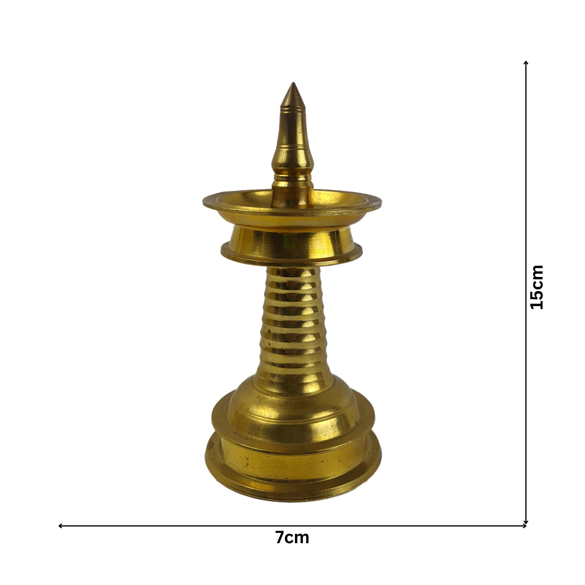 Brass Kerala Diya Big