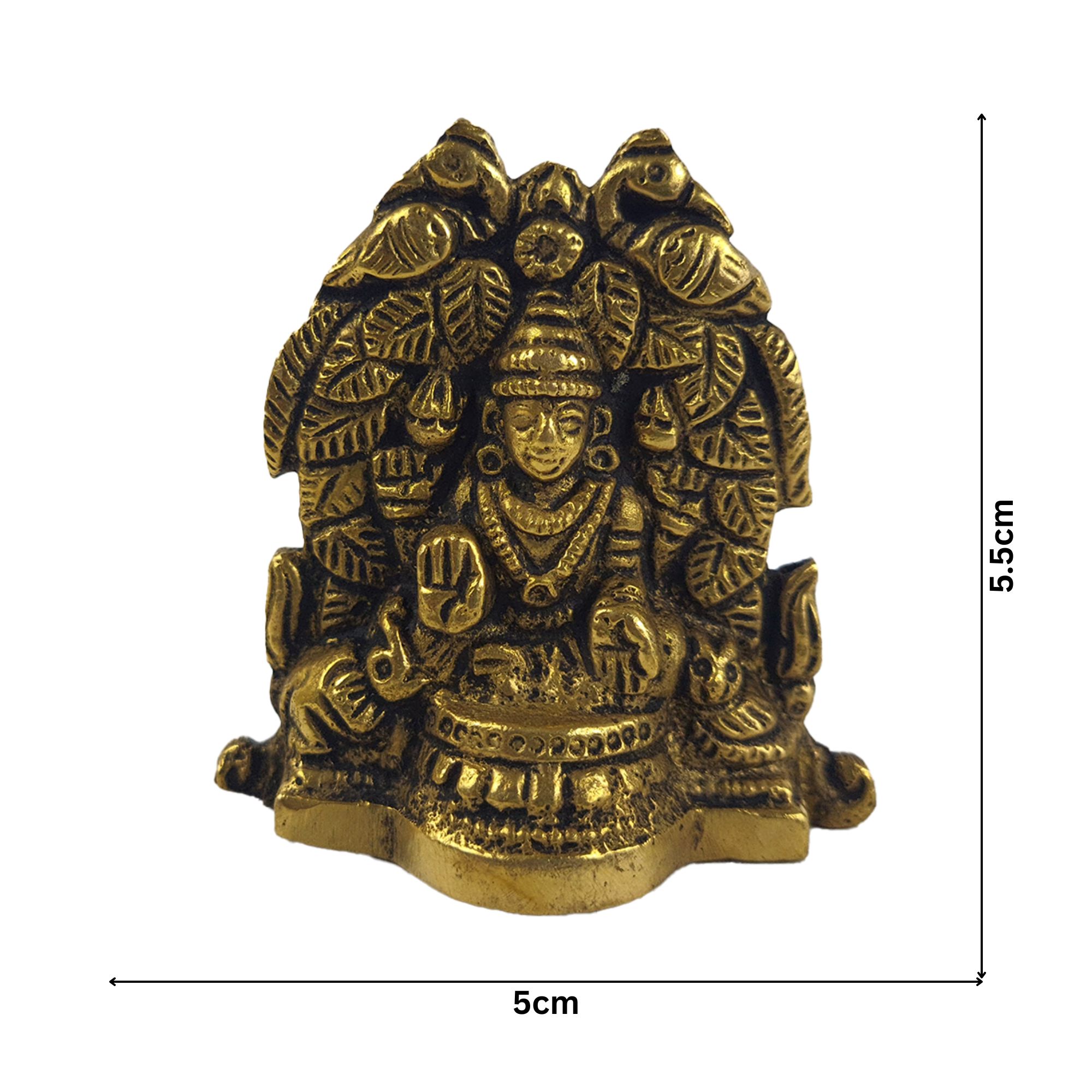 Brass Peacock Lakshmi Ganapathi Idols