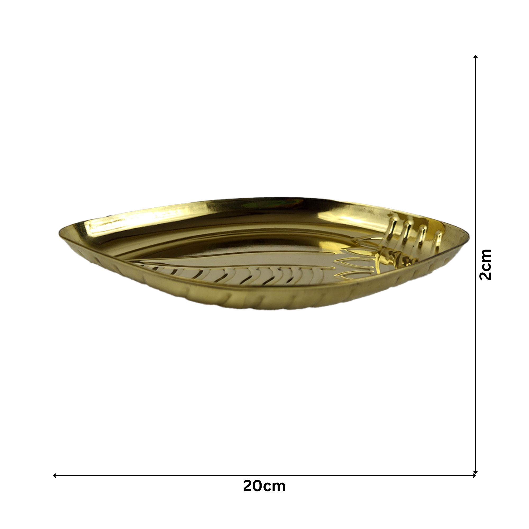 Brass Shankhu Plate Big