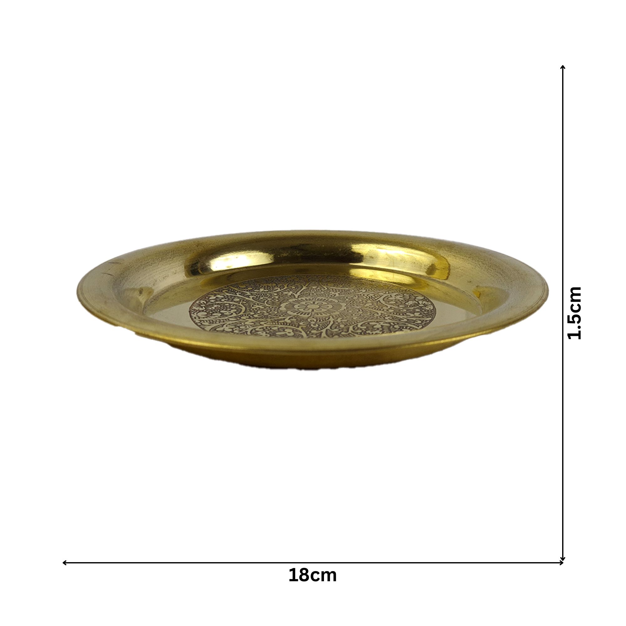 Brass Plate Center Design
