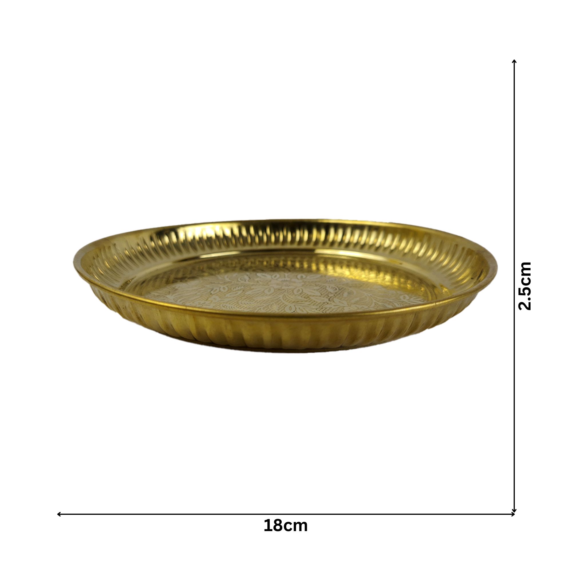 Brass Plate Plain Design
