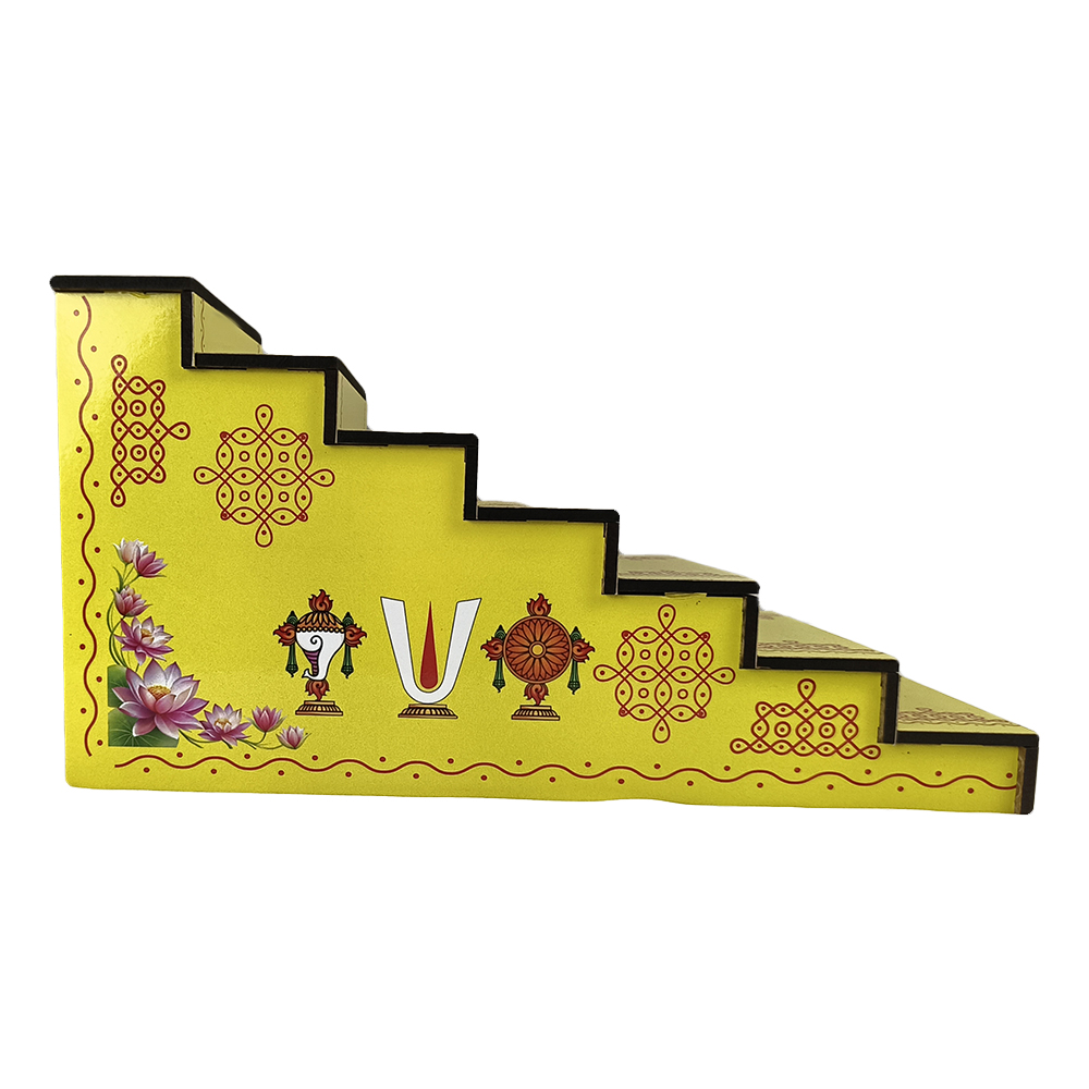 7 Steps MDF Wood Stand