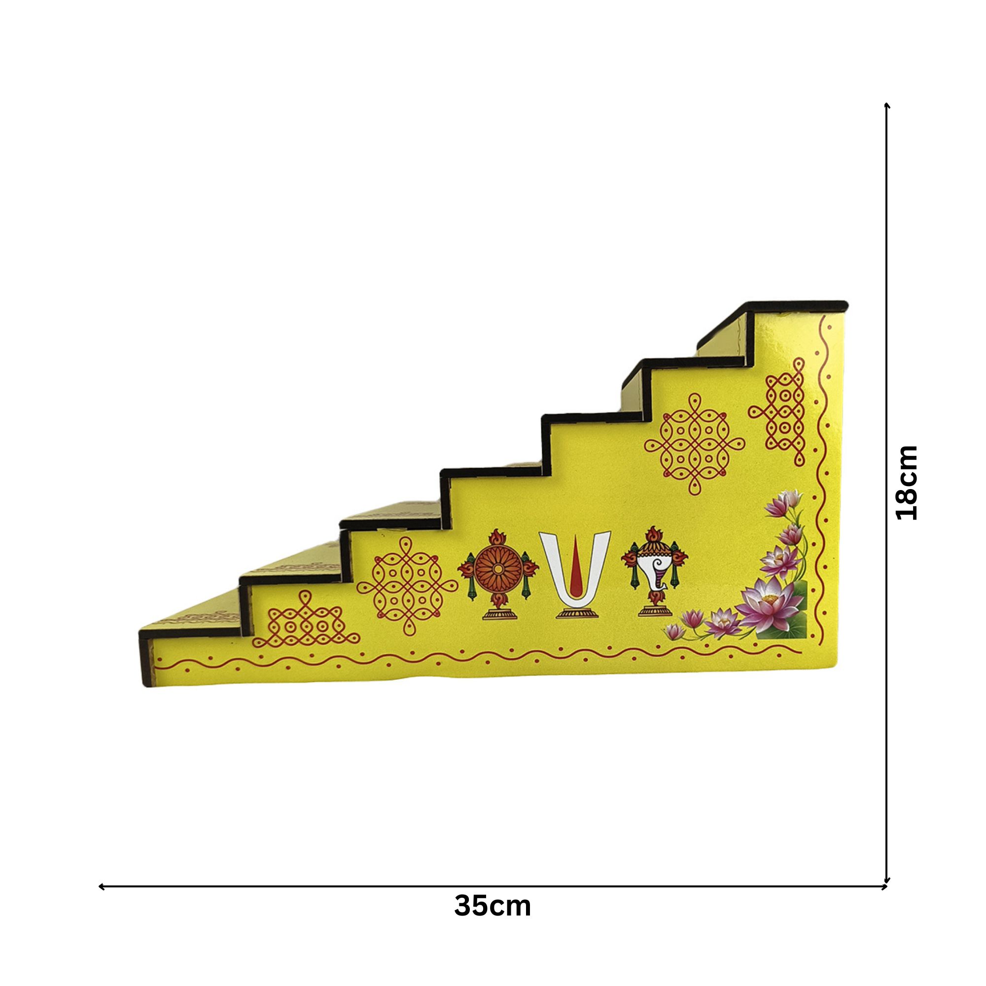 7 Steps MDF Wood Stand