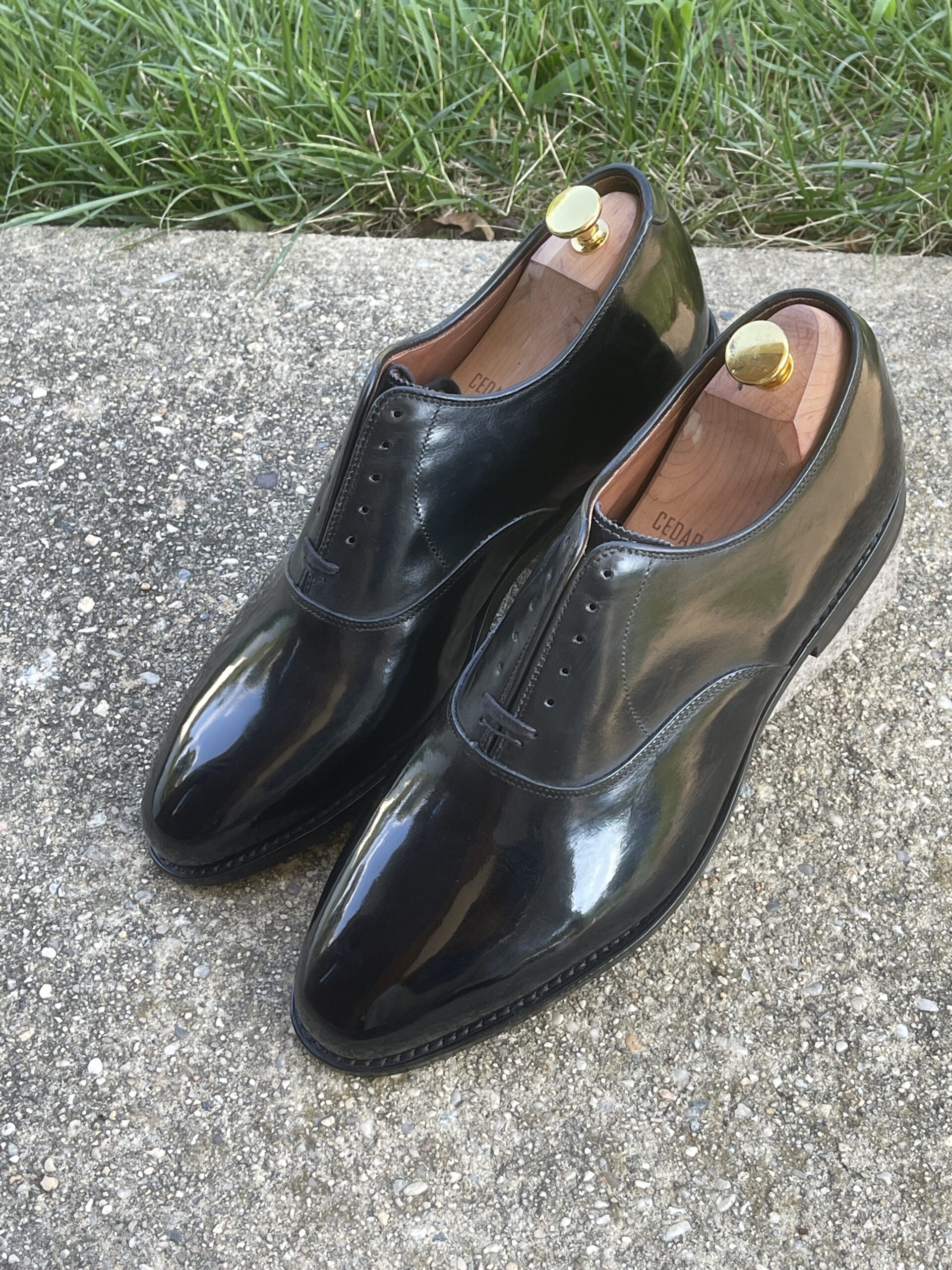 靴 church constance shine Church's Constance Shoes Black Patent Leather Womans | Depop