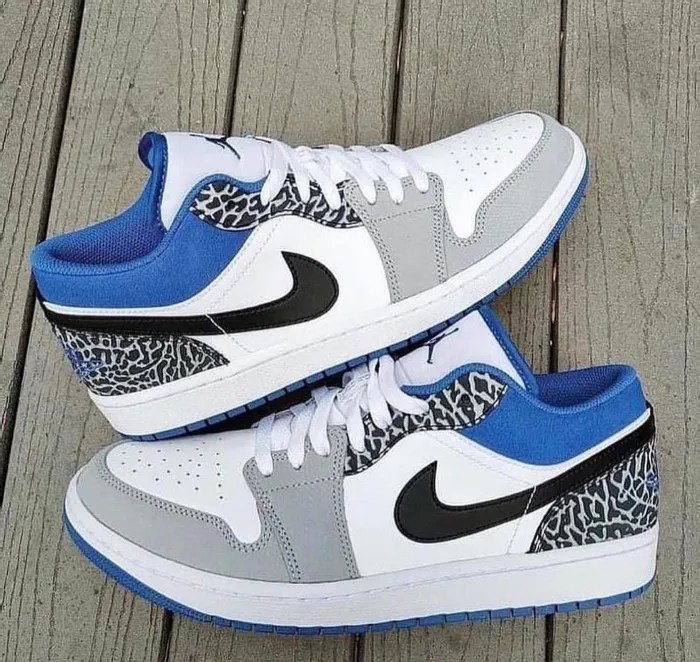 Air Jordan 1 Low Se True Blue (Master Quality) Shoes Wala
