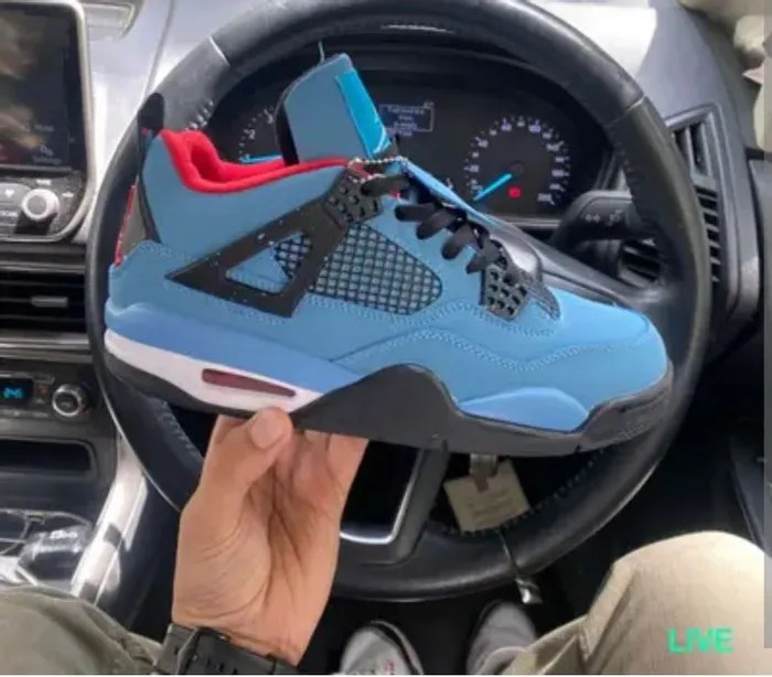 Air Jordan Retro 4 "UNC"(Advance Quality) Shoes Wala