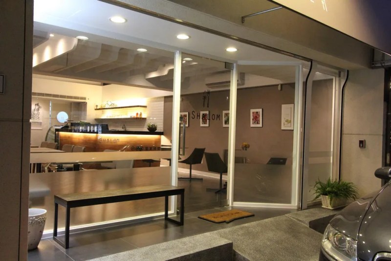 愜-悠閒的咖啡之香 3 店面落地窗|店面設計